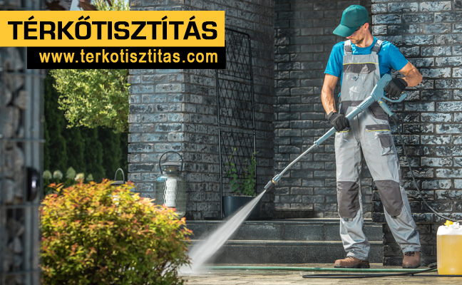 Térkő tisztítás, Térkő mosás