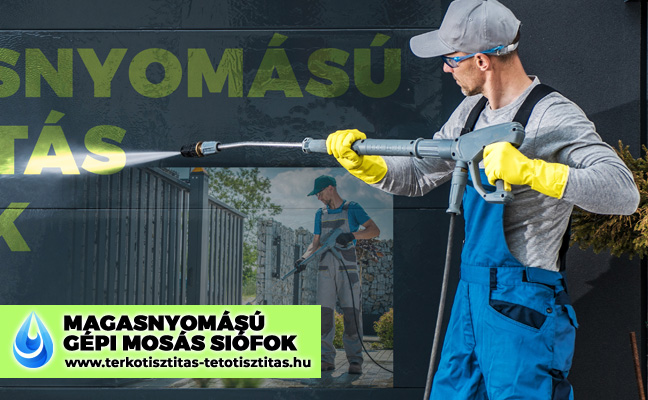Tetőtisztítás Siófok, Térkötisztítás Siófok